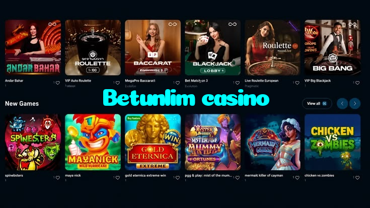 available types of Betunlim casino bet including pre-match live express and system bets
