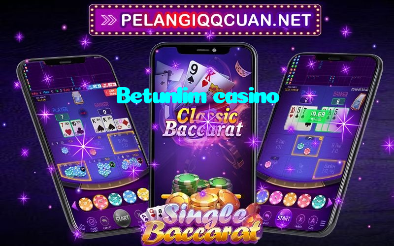 Betunlim casino casino presented on mobile device in Pakistan with slots and live games