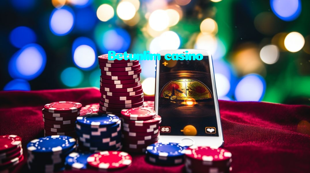 Betunlim casino casino presented on mobile device in Pakistan with slots and live games